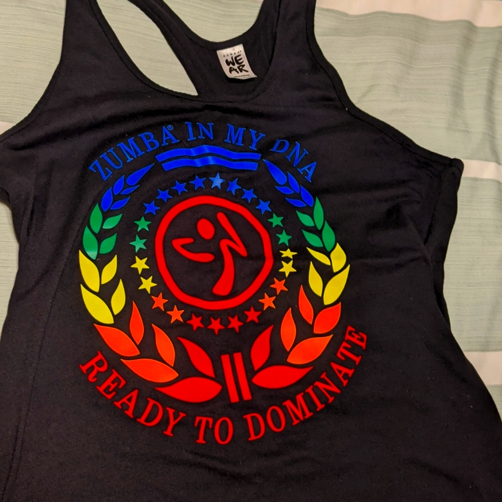 Zumba racerback tank